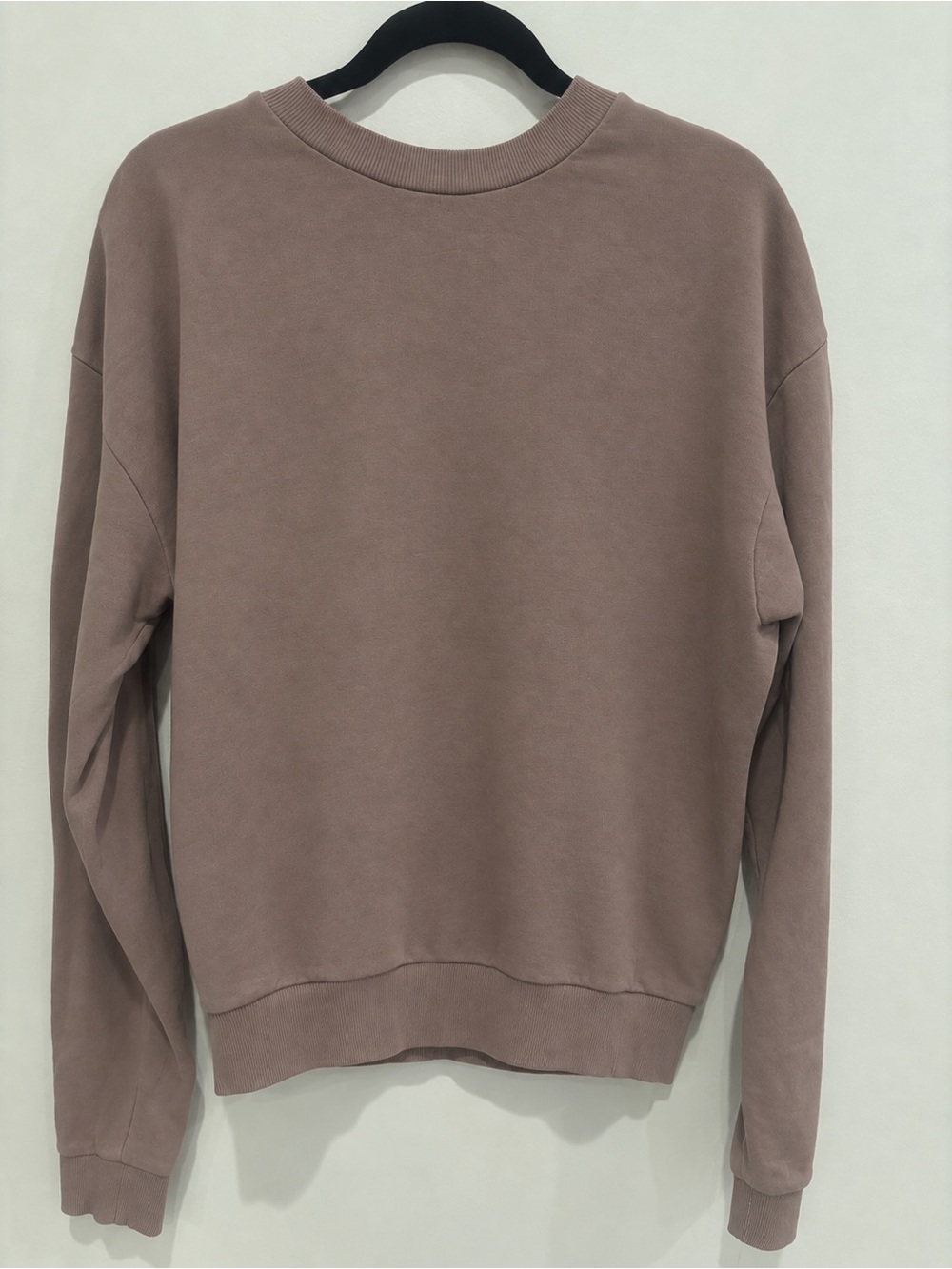 SKIMS Cotton Fleece Classic Crewneck Sweatshirt Mauve M
